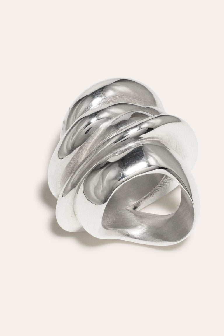 Off‐World - Platinum Plated Ring