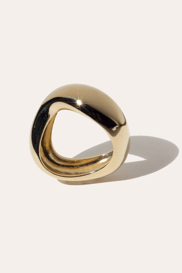 Post‐Capital - Gold Plated Ring