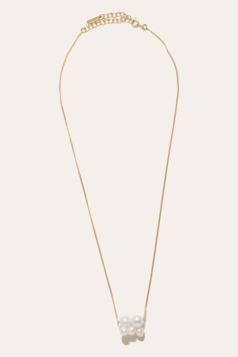 What's the Big Idea? - Pearl and Gold Vermeil Pendant