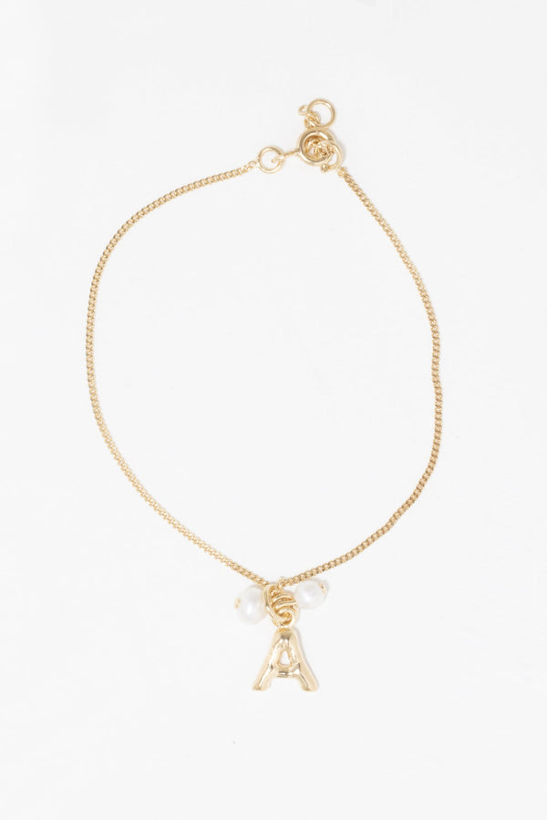 Classicworks™ A - Gold Vermeil and Pearl Bracelet
