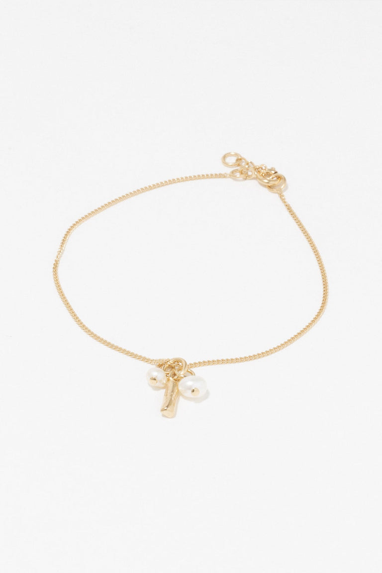 Classicworks™ I - Gold Vermeil and Pearl Bracelet