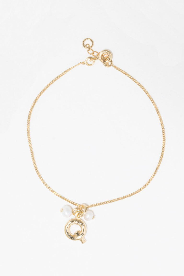 Classicworks™ Q - Pearl and Recycled Gold Vermeil Bracelet