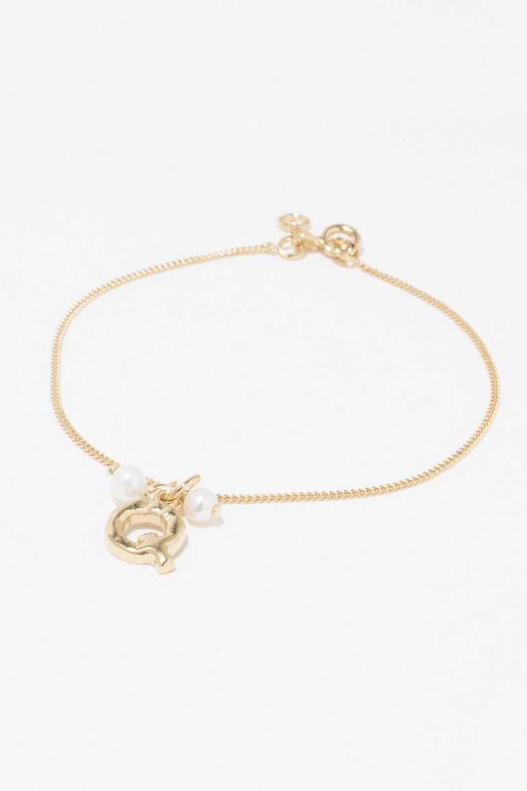 Classicworks™ Q - Pearl and Recycled Gold Vermeil Bracelet
