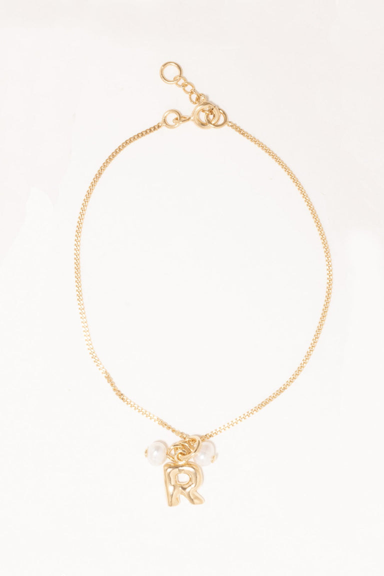 Classicworks™ R - Pearl and Recycled Gold Vermeil Bracelet