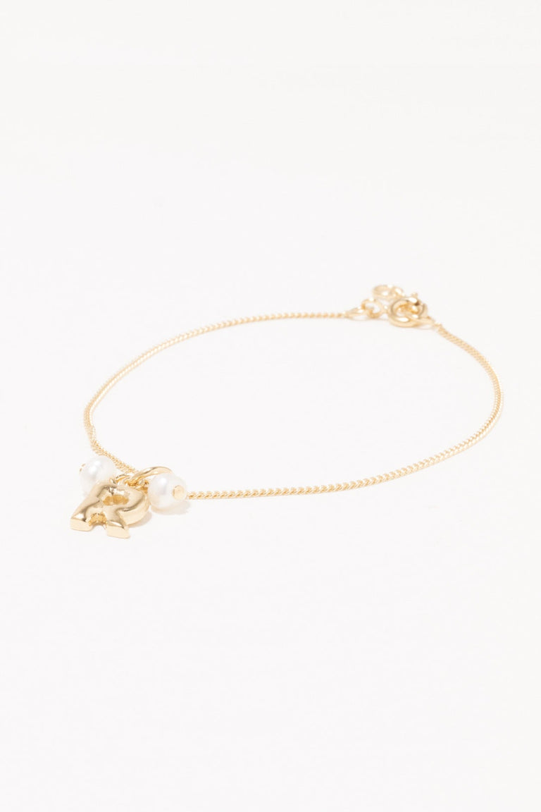 Classicworks™ R - Pearl and Recycled Gold Vermeil Bracelet