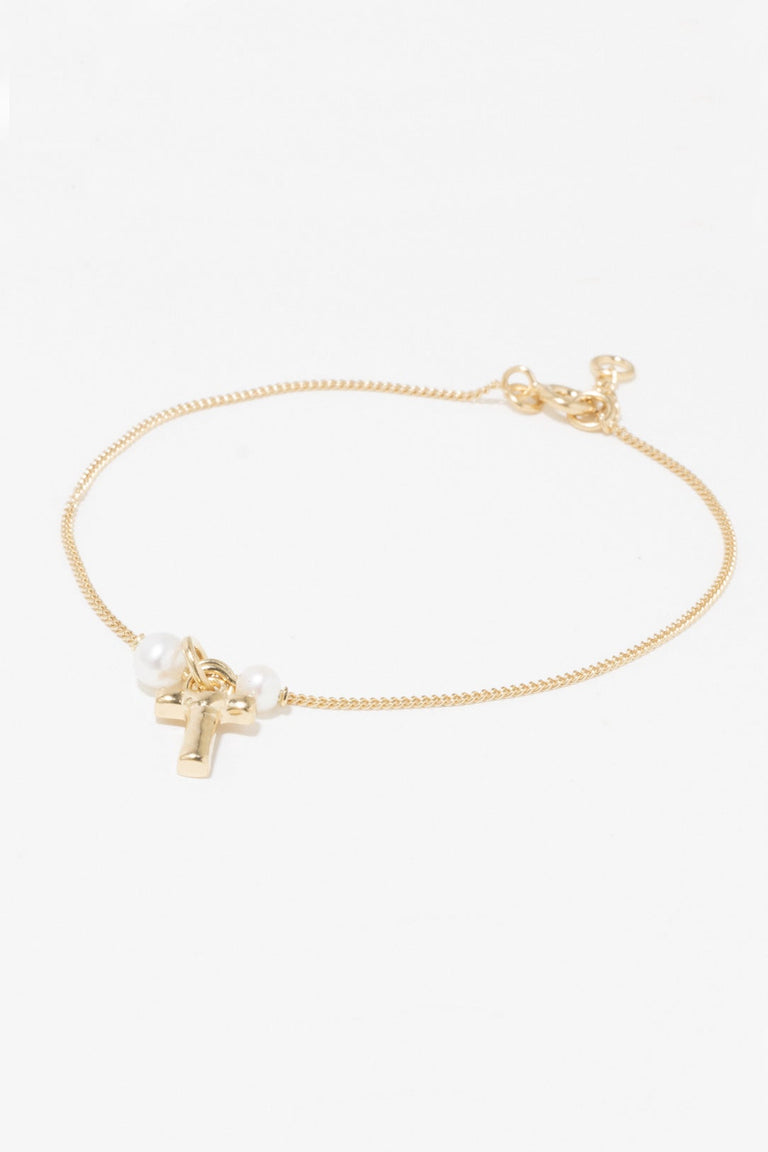 Classicworks™ T - Pearl and Recycled Gold Vermeil Bracelet