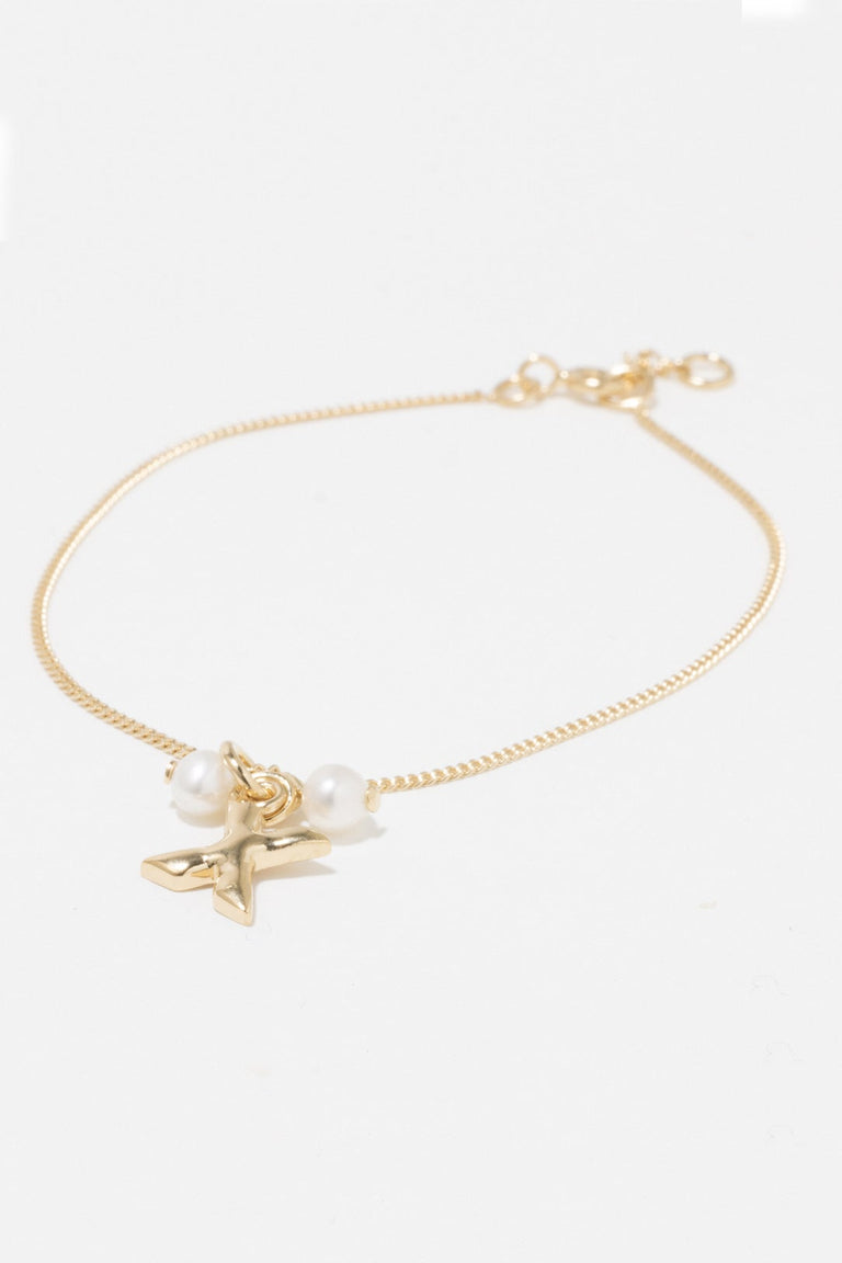 Classicworks™ X - Gold Vermeil and Pearl Bracelet