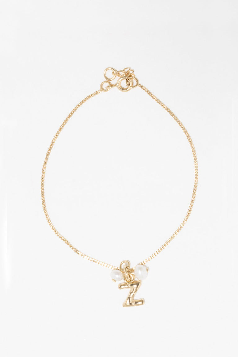 Classicworks™ Z - Pearl and Recycled Gold Vermeil Bracelet
