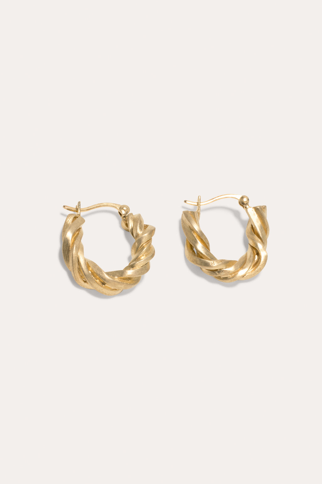 Deep State - Gold Vermeil Hoop Earrings | Completedworks