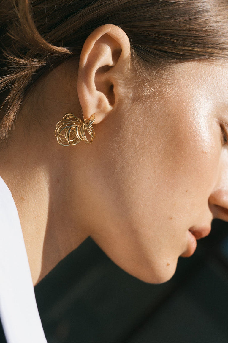Tides - Gold Vermeil Earrings