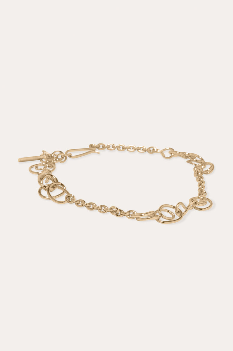 Thundercloud - Gold Vermeil Bracelet