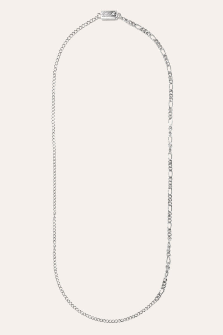 H22 - Platinum Plated Sterling Silver Necklace