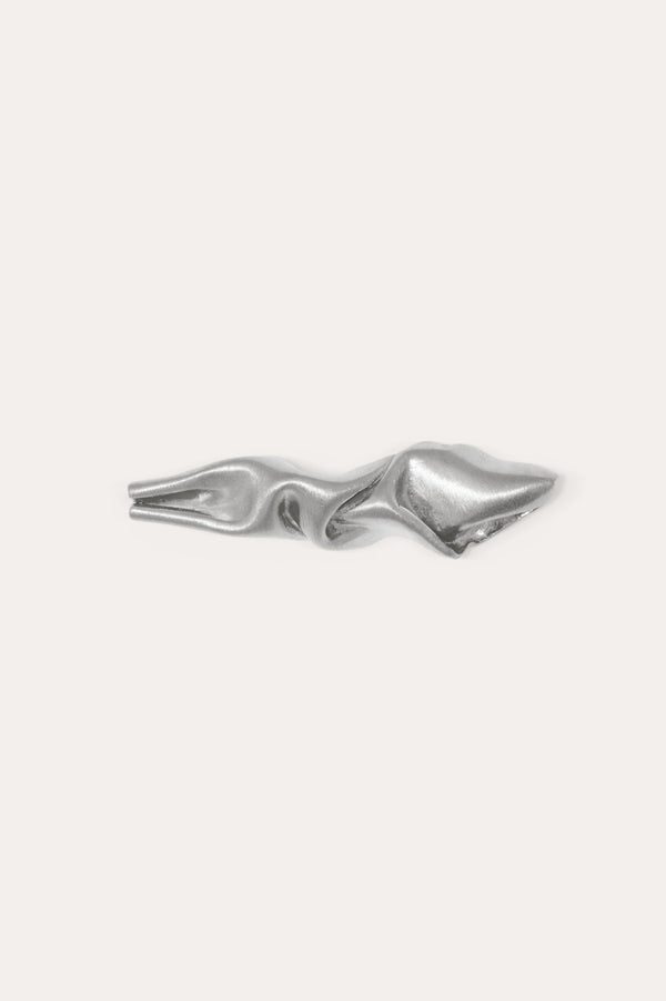 Crumple - Recycled Silver Tie Pin