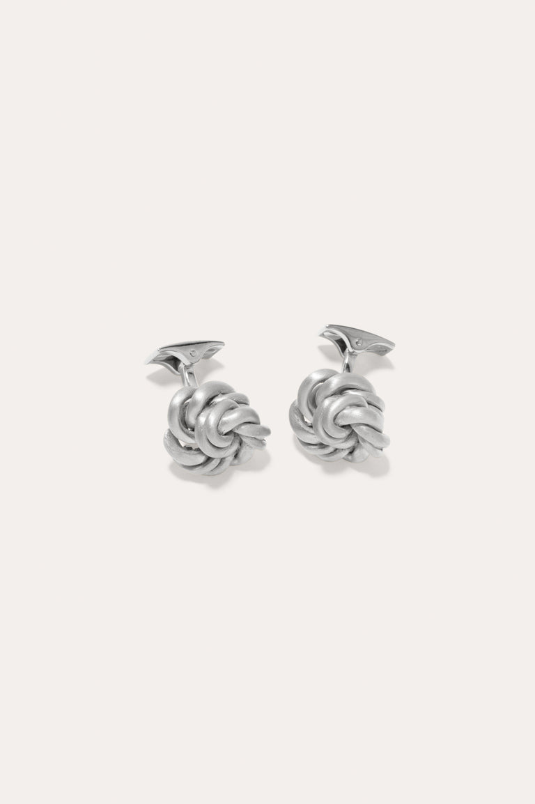 Really Knotted - Platinum Plated Cufflinks