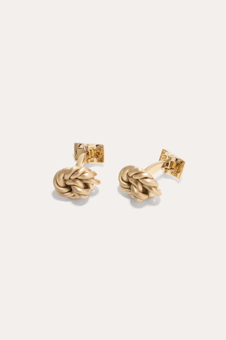 Really Knotted - Recycled Gold Vermeil Cufflinks