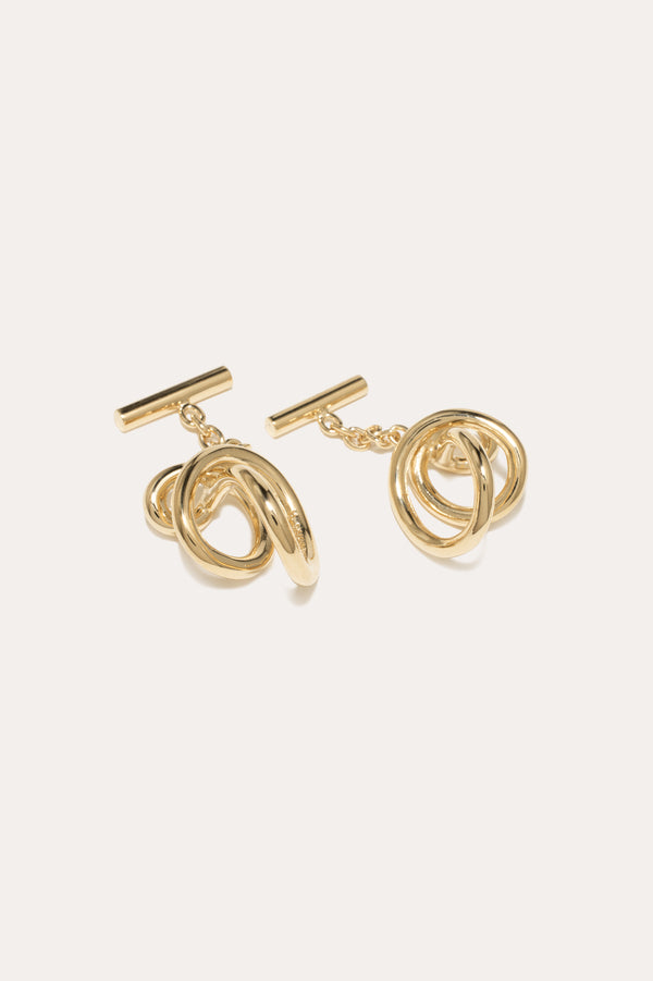H38 - Gold Vermeil Cufflinks