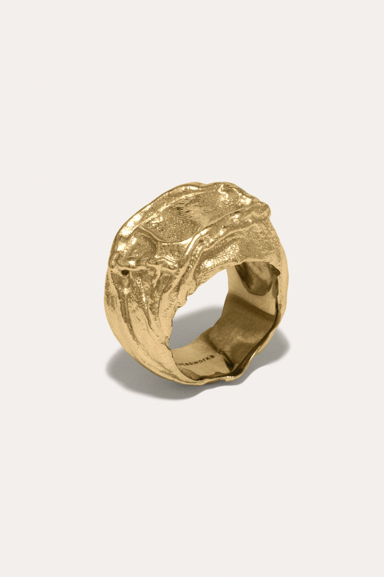 Blimey - Gold Vermeil Ring