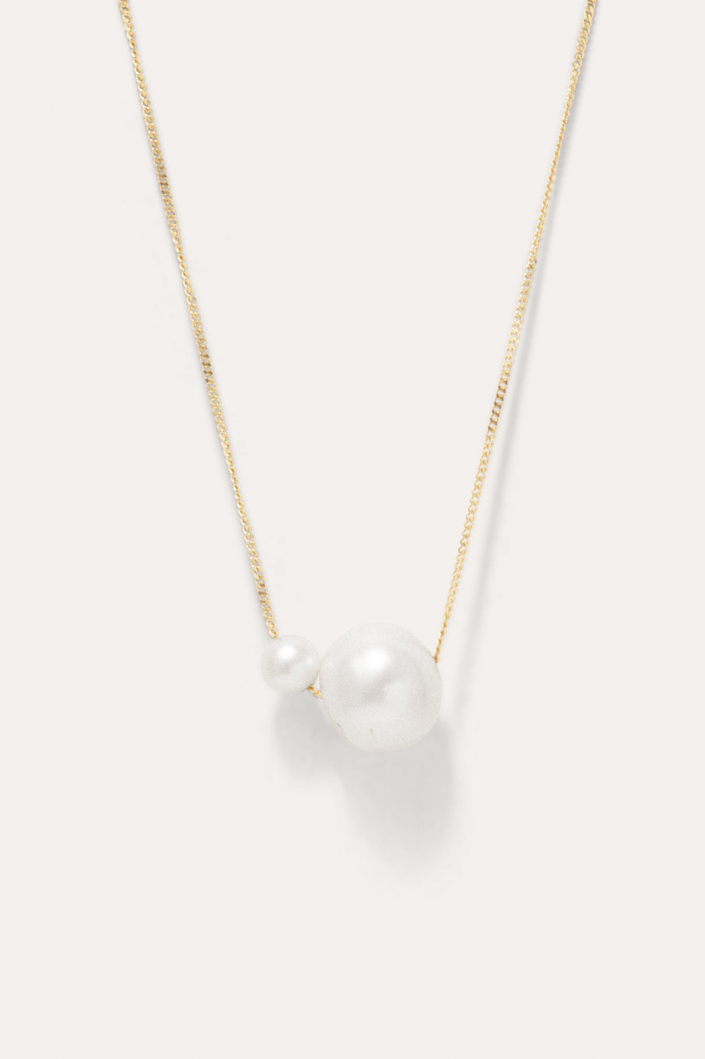 One [Blank] Can Change the World - Pearl and Gold Vermeil Pendant |  Completedworks