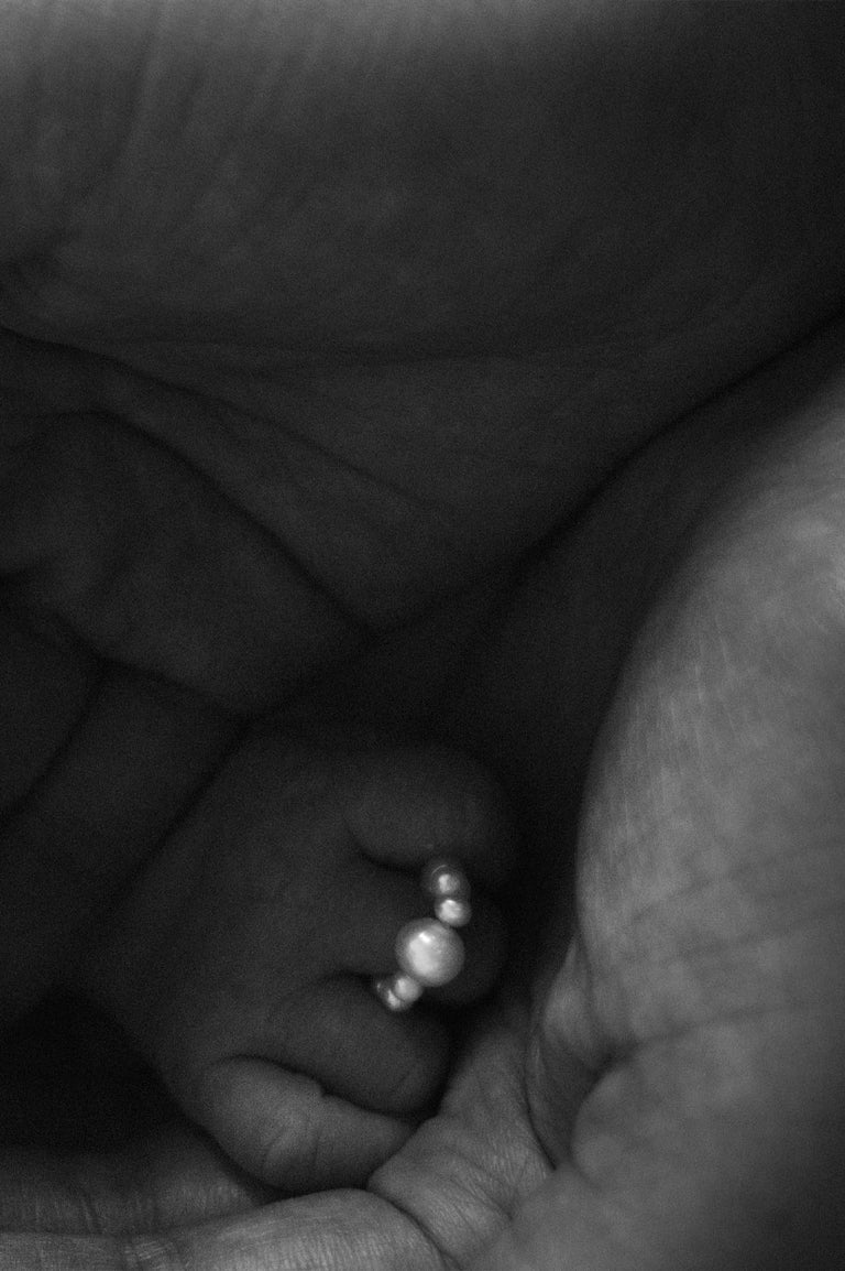 The Exposure of Time - Pearl and Zirconia Recycled Gold Vermeil Rings