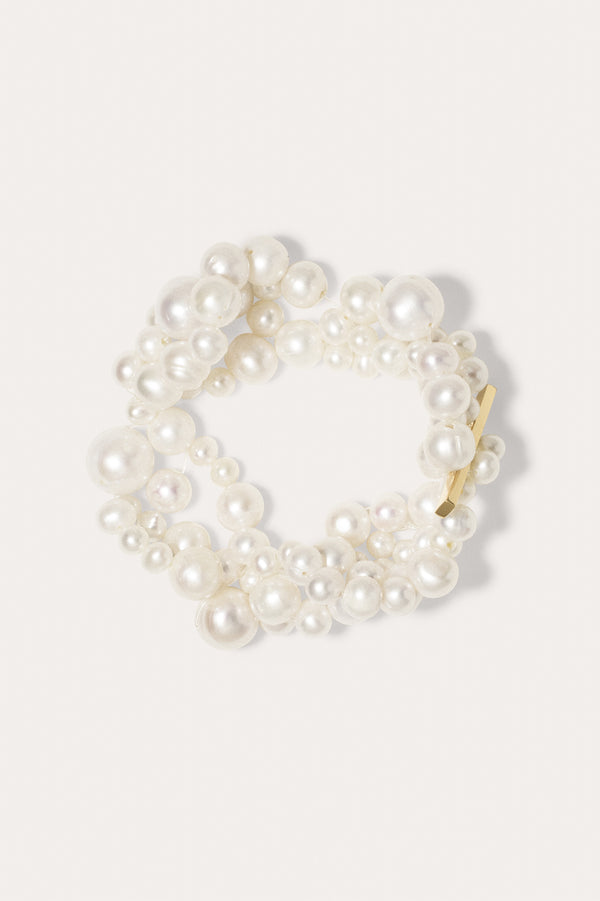 The Inevitable Husband - Pearl and Recycled Gold Vermeil Bracelet