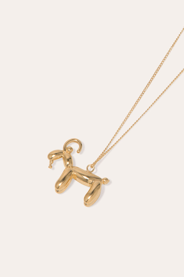Classicworks™ Capricorn Zodiac Balloon - Gold Plated Pendant
