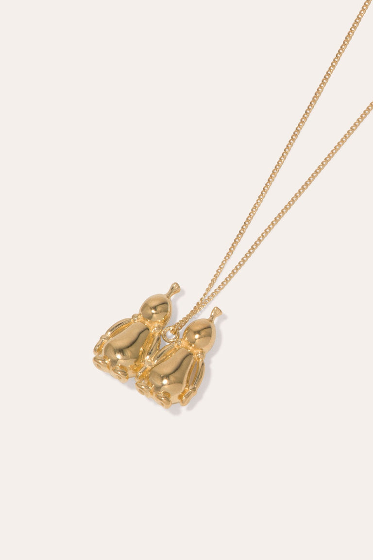 Classicworks™ Gemini Zodiac Balloon - Gold Plated Pendant