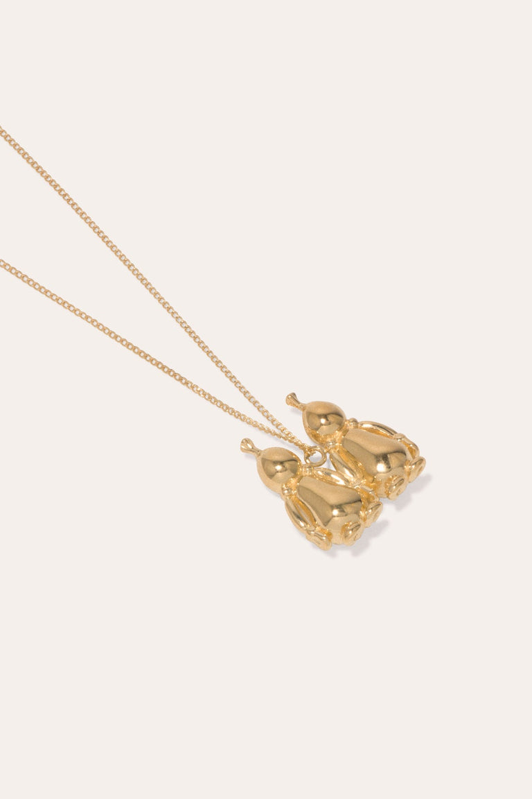 Classicworks™ Gemini Zodiac Balloon - Gold Plated Pendant
