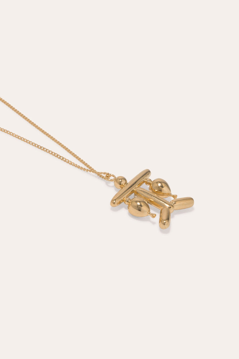 Classicworks™ Libra Zodiac Balloon - Gold Plated Pendant