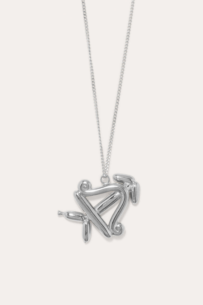 Classicworks™ Sagittarius Zodiac Balloon - Platinum Plated Pendant