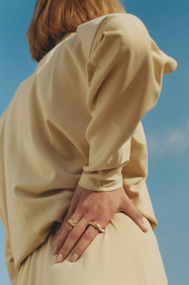 Foil - Recycled Gold Vermeil Ring