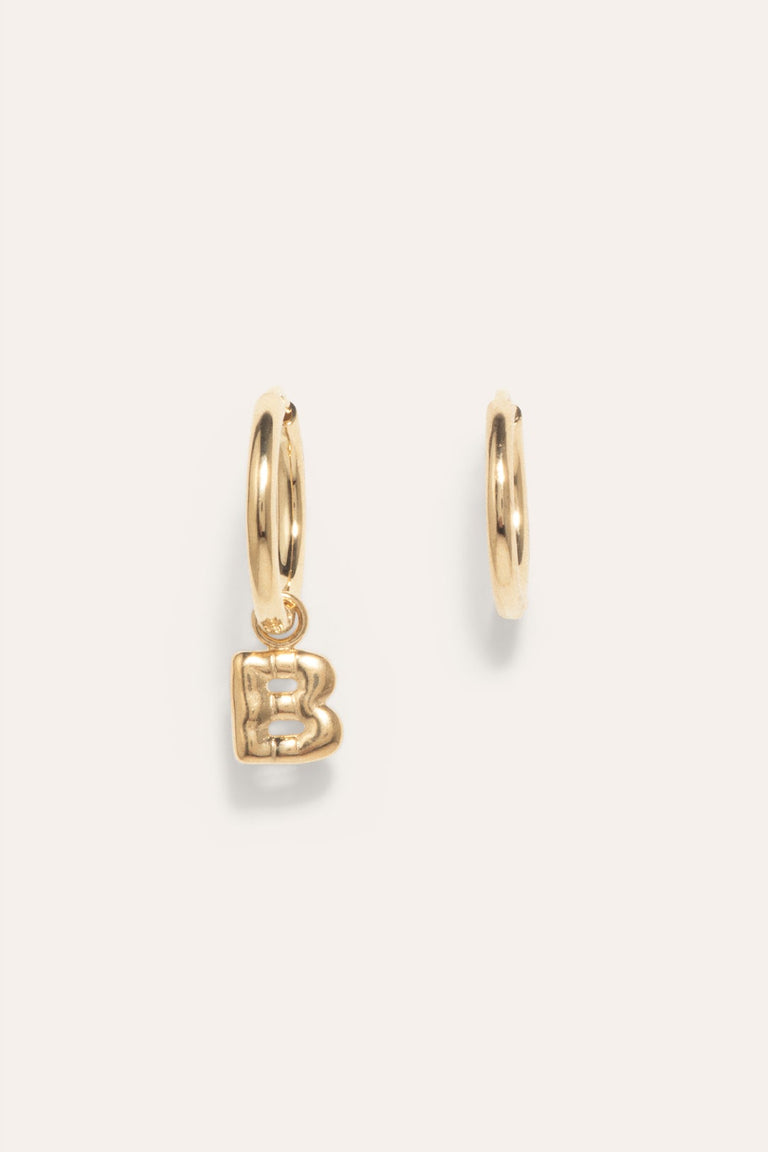 Classicworks™ B - Recycled Gold Vermeil Earrings