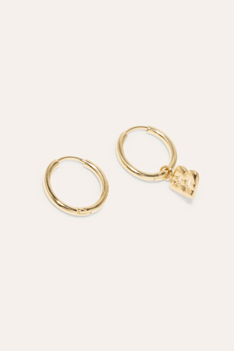 Classicworks™ B - Recycled Gold Vermeil Earrings