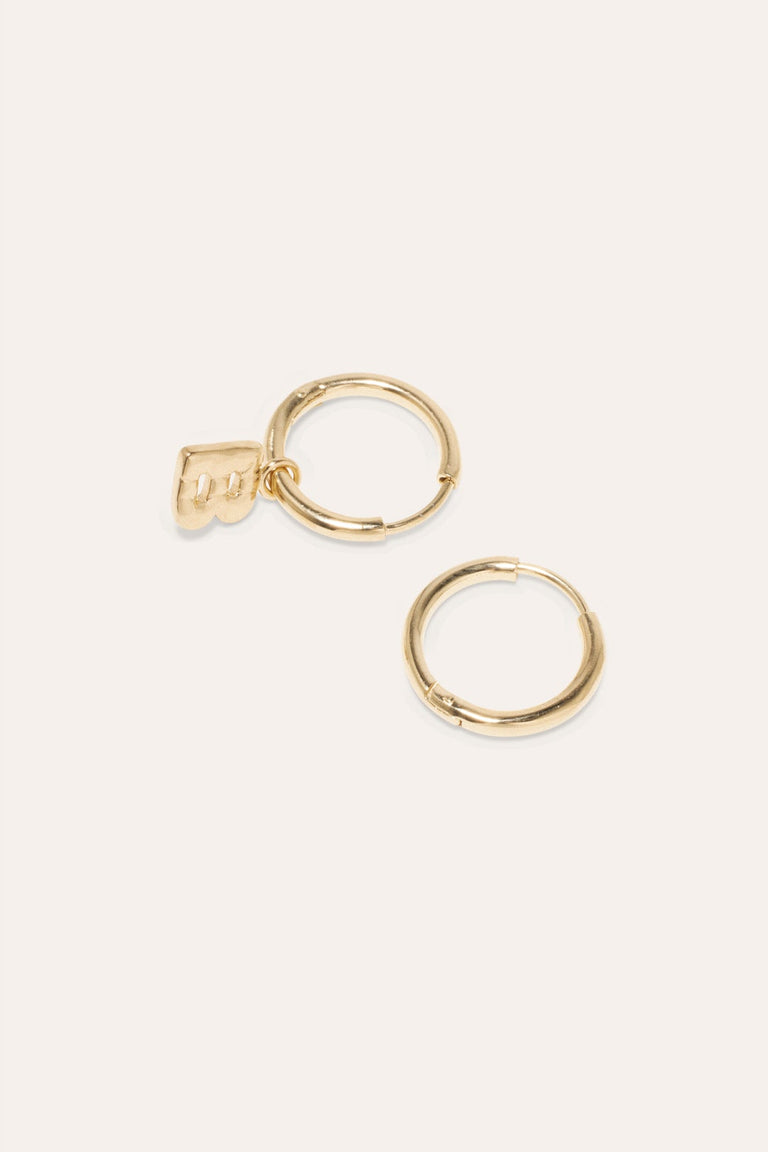 Classicworks™ B - Recycled Gold Vermeil Earrings