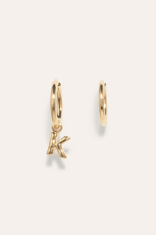 Classicworks™ K - Recycled Gold Vermeil Earrings
