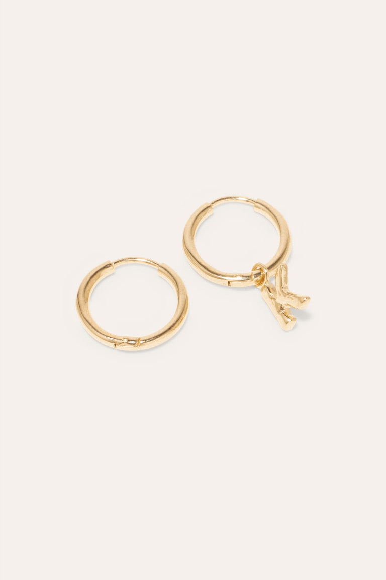 Classicworks™ K - Recycled Gold Vermeil Earrings
