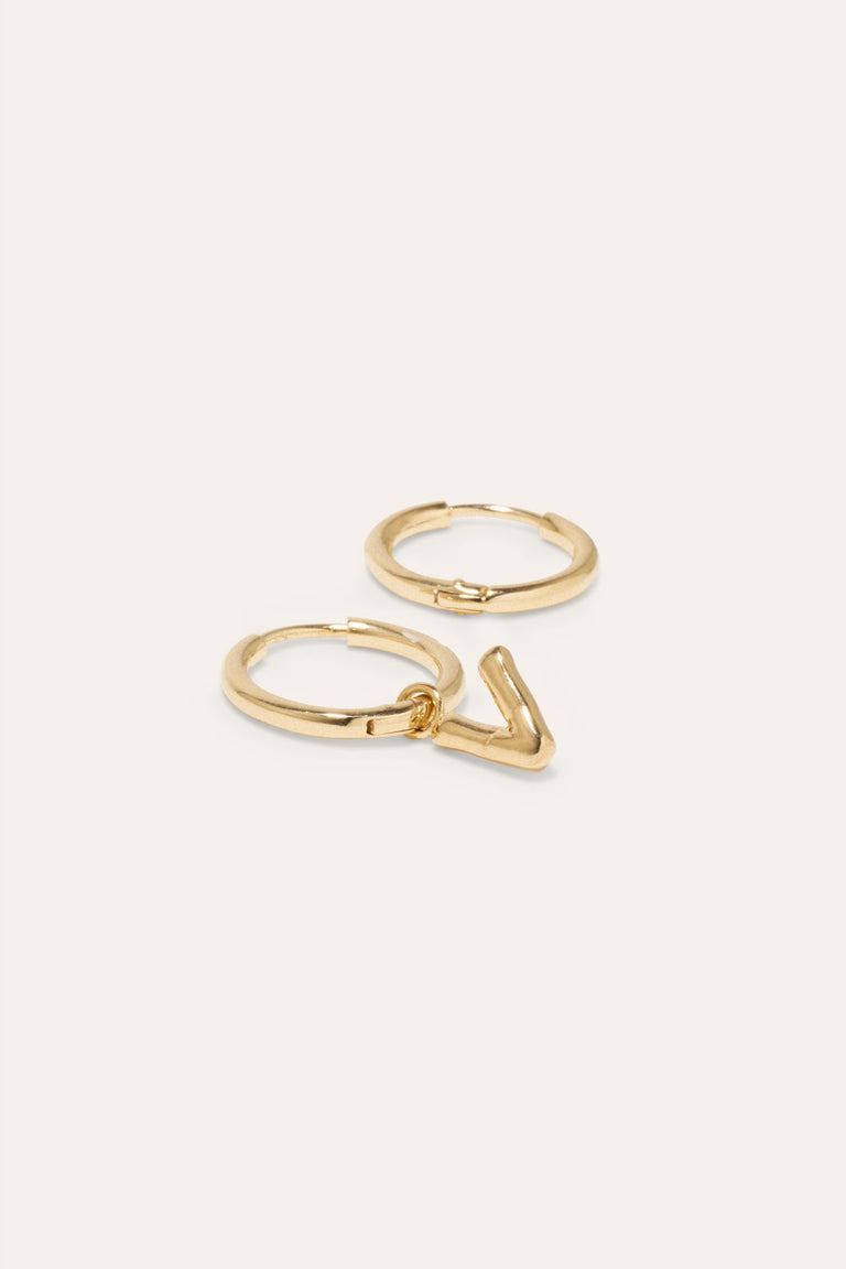 Classicworks™ V - Gold Vermeil Earrings