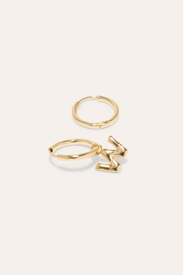 Classicworks™ W - Recycled Gold Vermeil Earrings