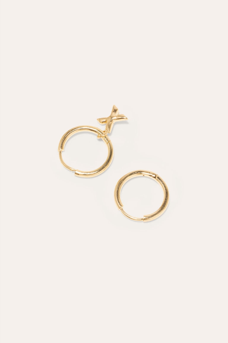 Classicworks™ X - Recycled Gold Vermeil Earrings
