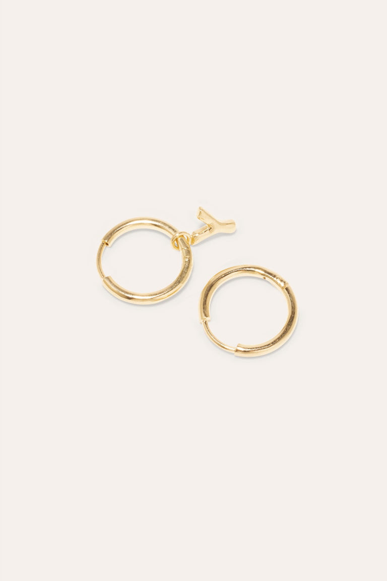 Classicworks™ Y - Recycled Gold Vermeil Earrings