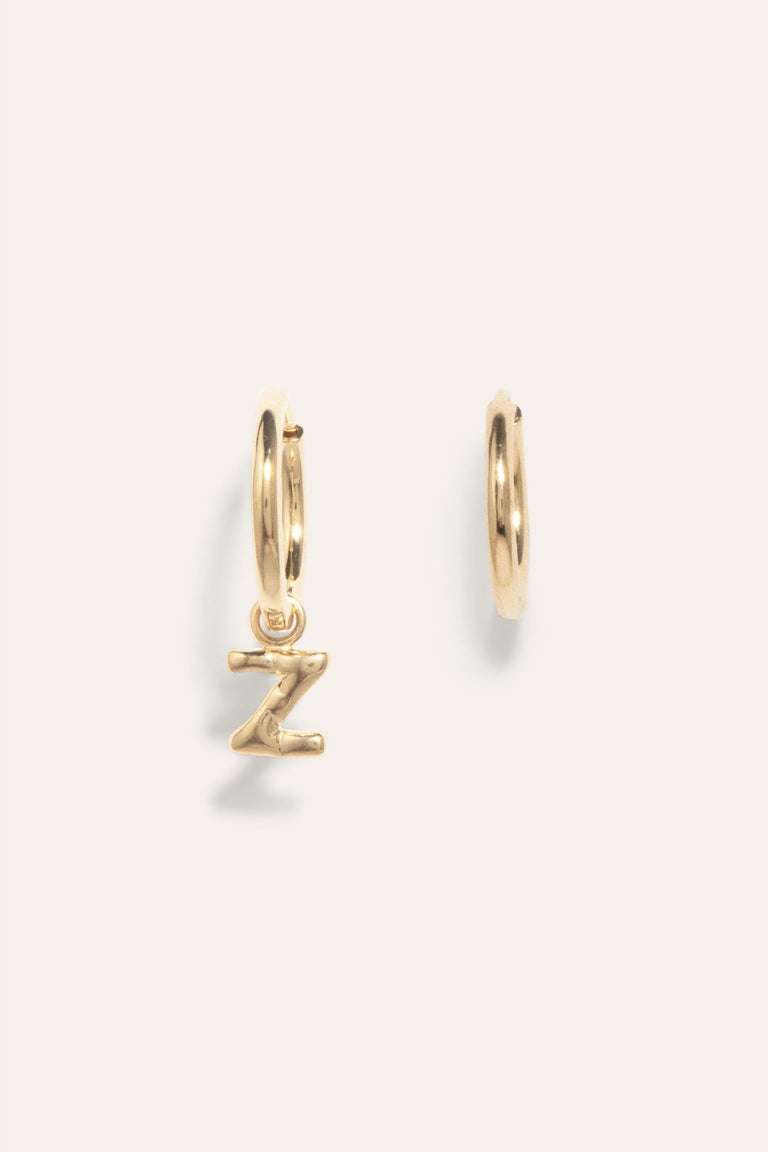 Classicworks™ Z - Recycled Gold Vermeil Earrings