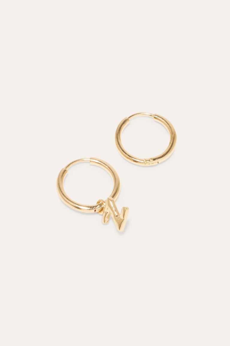 Classicworks™ Z - Recycled Gold Vermeil Earrings