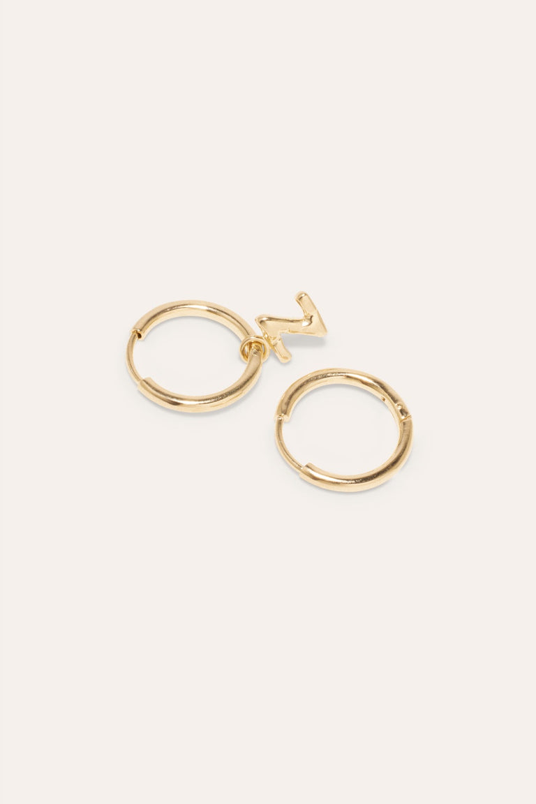 Classicworks™ Z - Recycled Gold Vermeil Earrings