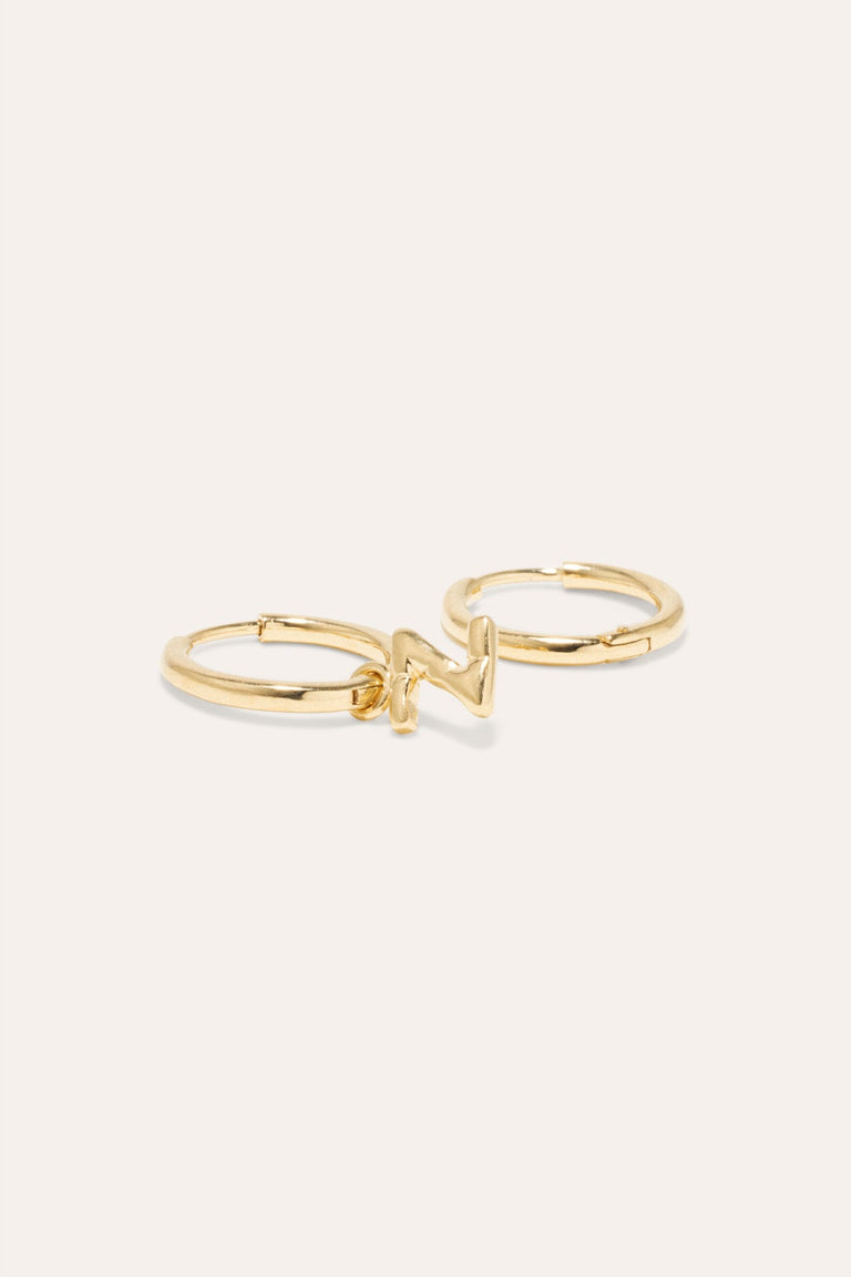 Classicworks™ Z - Recycled Gold Vermeil Earrings