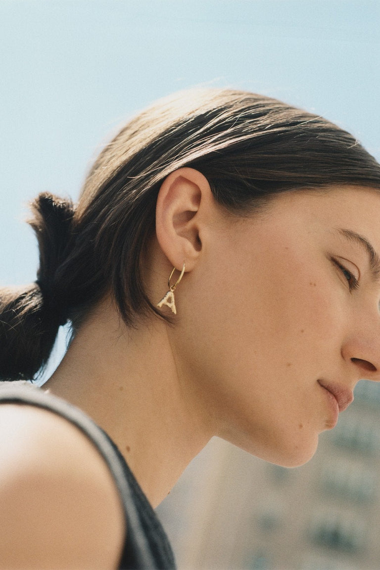 Classicworks™ C - Gold Vermeil Earrings