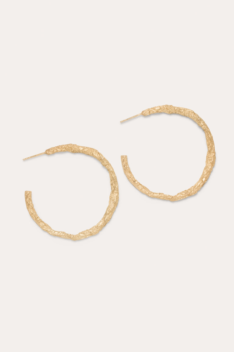 Foil - Recycled Gold Vermeil Earrings
