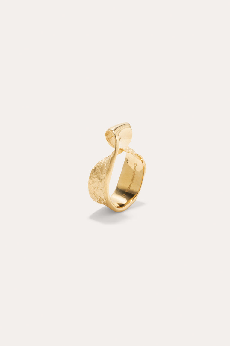 Ribbon II - Recycled Gold Vermeil Ring