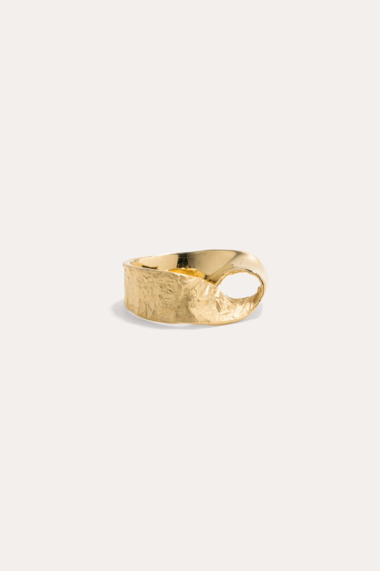 Ribbon II - Recycled Gold Vermeil Ring