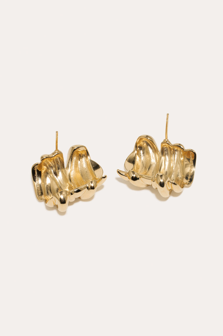 Wings - Gold Vermeil Earrings
