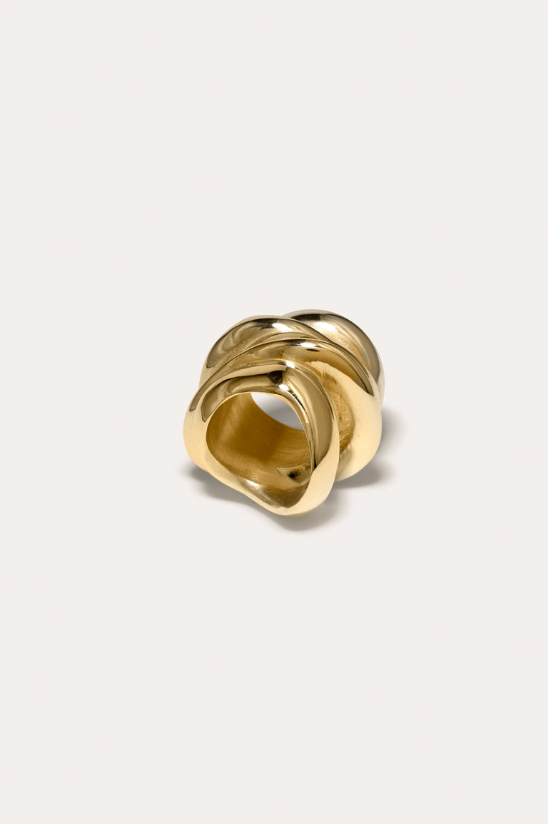 Off‐World - Gold Plated Ring