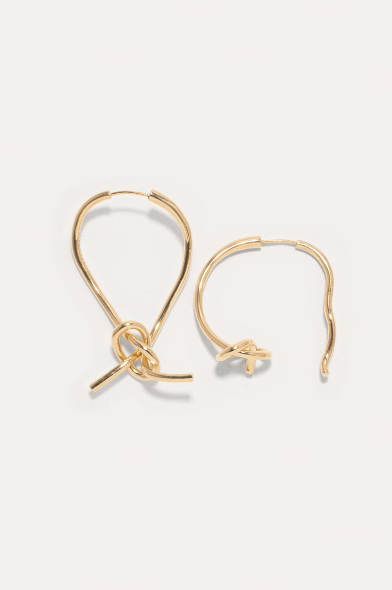 The Freedom to Imagine - Gold Vermeil Earrings